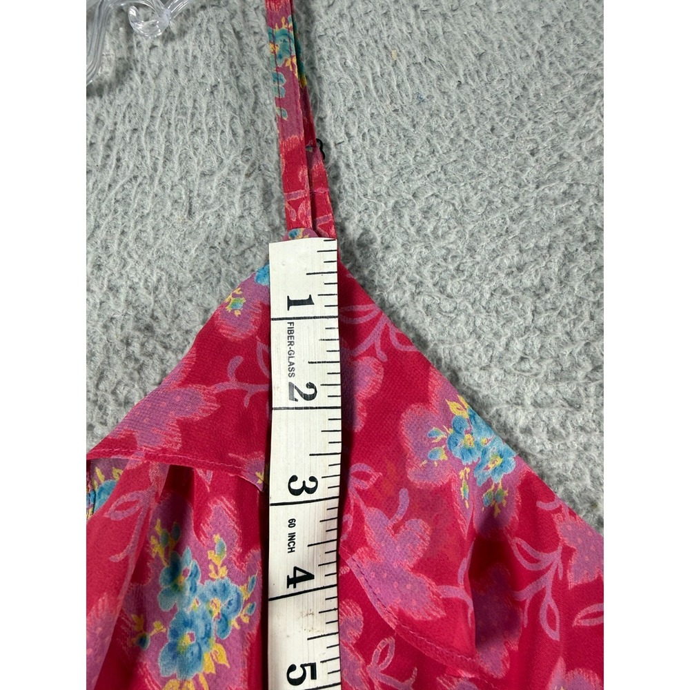 Vintage Y2K Made in USA Betsey Johnson New York Floral Slip Dress Womens Medium - Picture 4 of 9